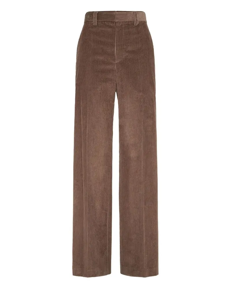 Brunello Cucinelli Wide Leg Pants Brown