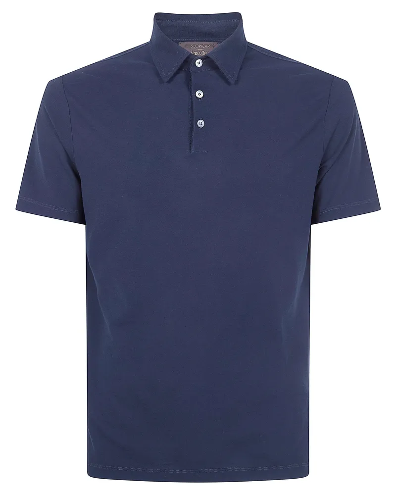 Zanone Short Sleeves Polo Shirt Blue