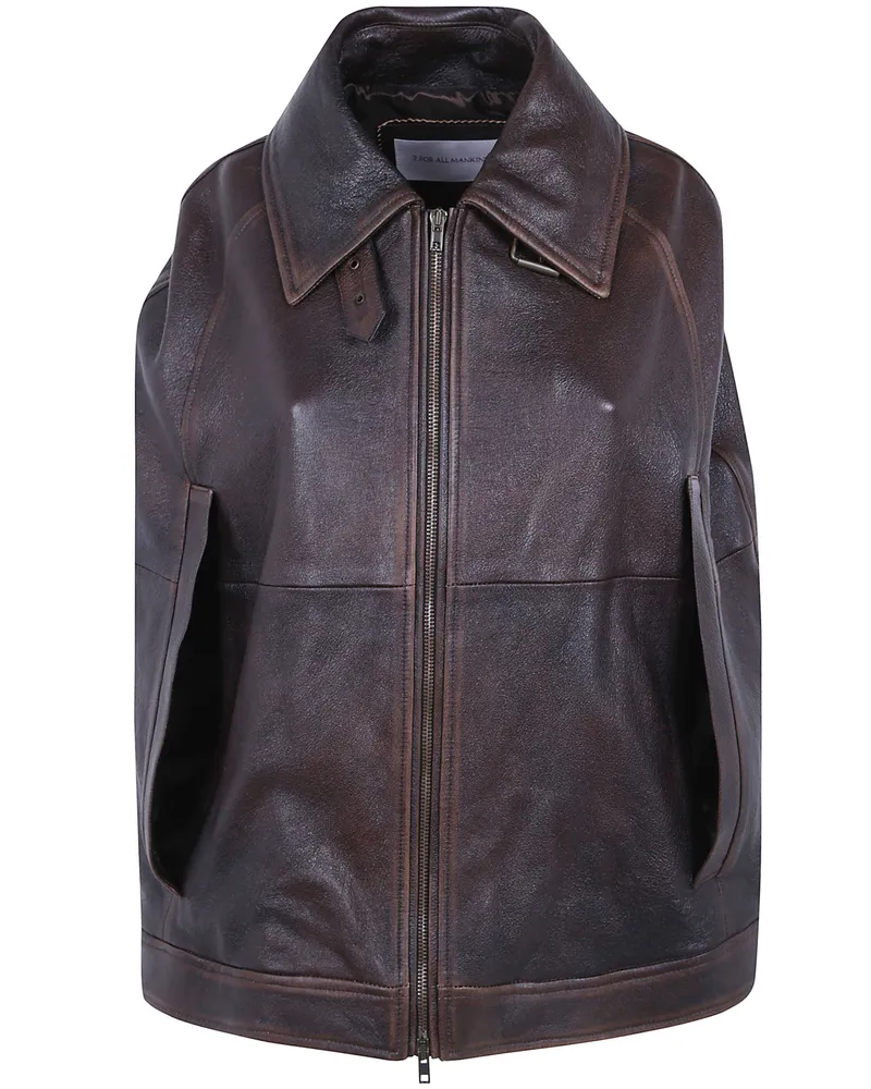 7 for all mankind Cape Leather "Cape Brown