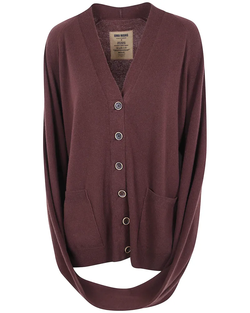 Uma Wang Cardigan Wrap "Wrap Brown