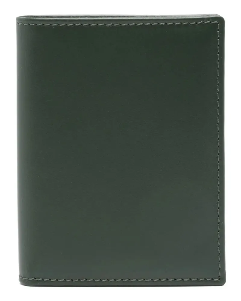 Comme des Garçons Classic Leather A Line Wallet Green