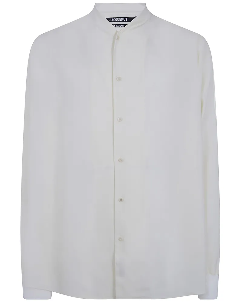 Jacquemus La Chemise Vendange Shirt White