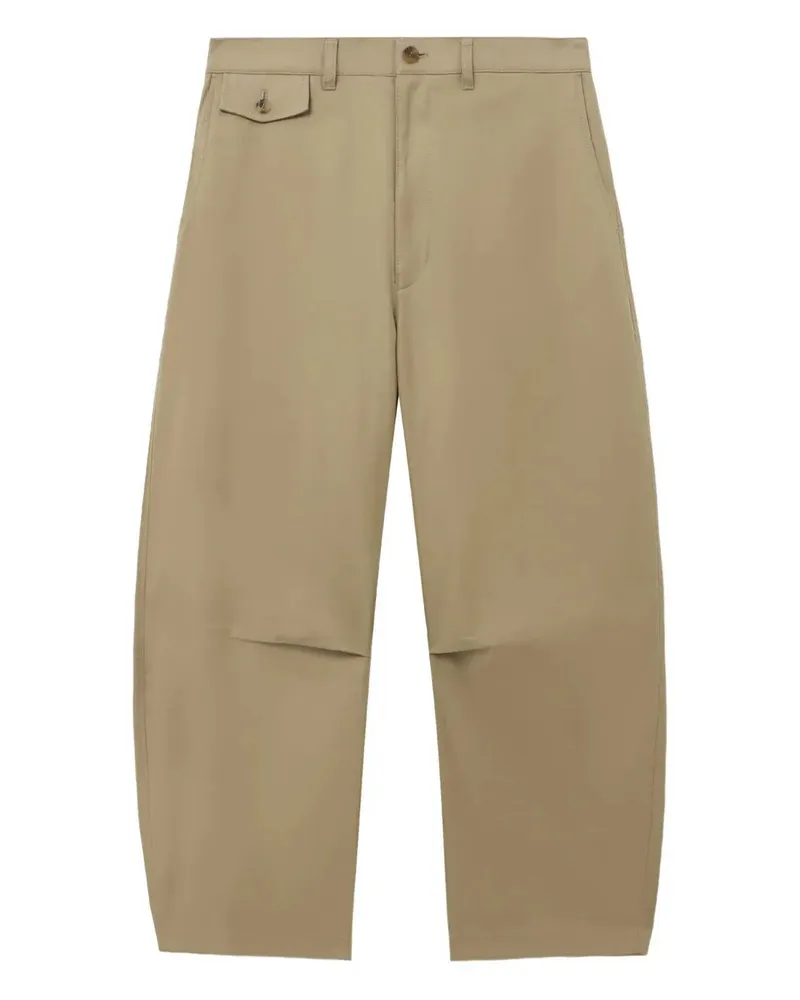 Comme des Garçons Barrel Trousers Beige