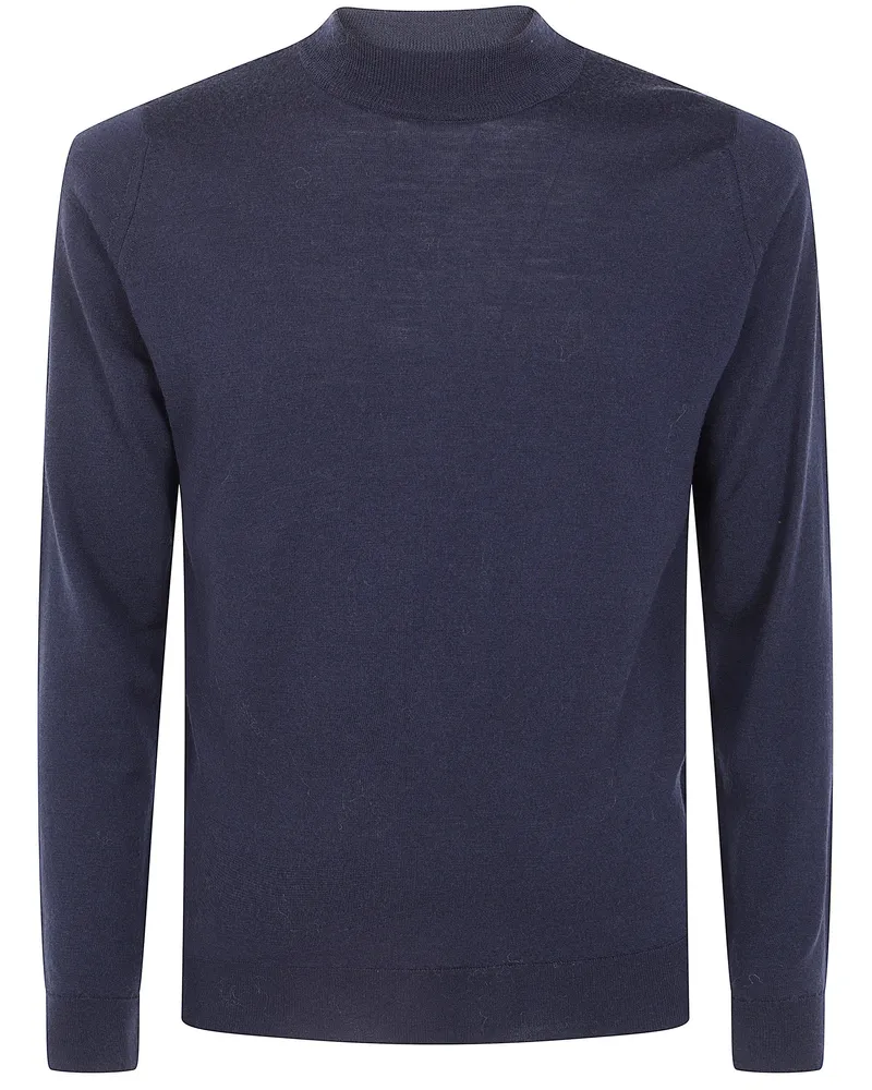 John Smedley Sweater Turtleneck "Harcourt Blue