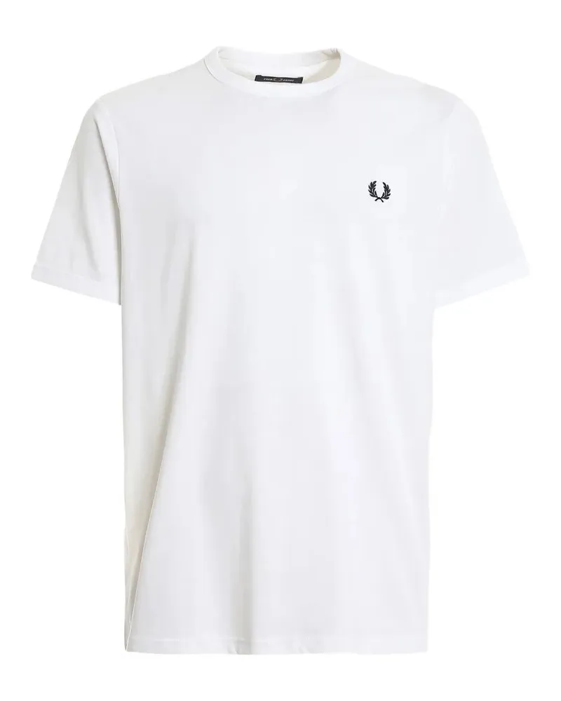 Fred Perry Fred Perry" Ringer T-Shirt White