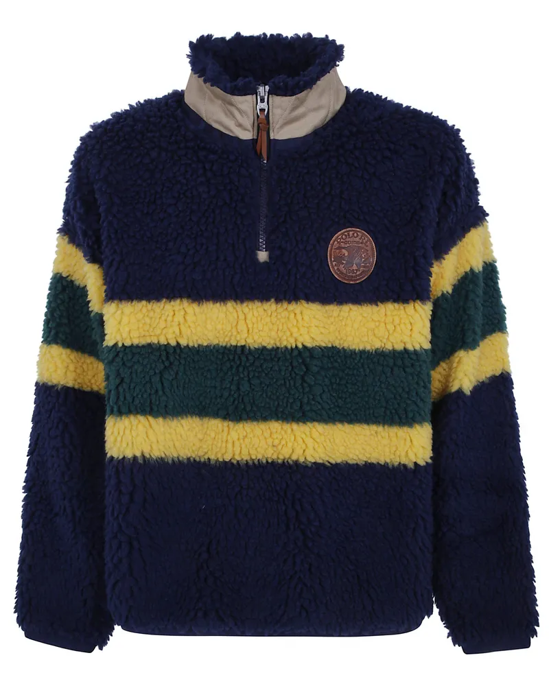 Ralph Lauren Sweatshirt Knit Pullover Blue