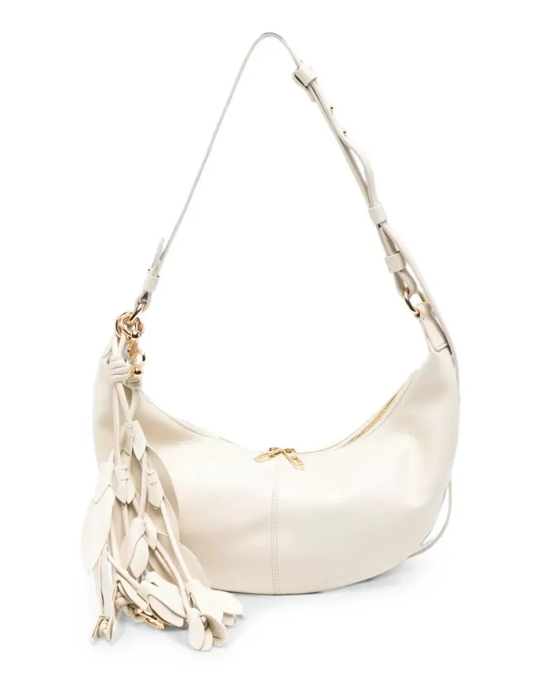 Max Mara Shoulder Bag Leather "Spx Argenta Yellow