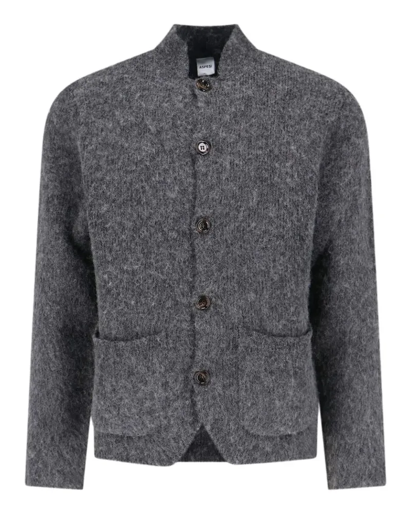 ASPESI Classic" Cardigan Gray