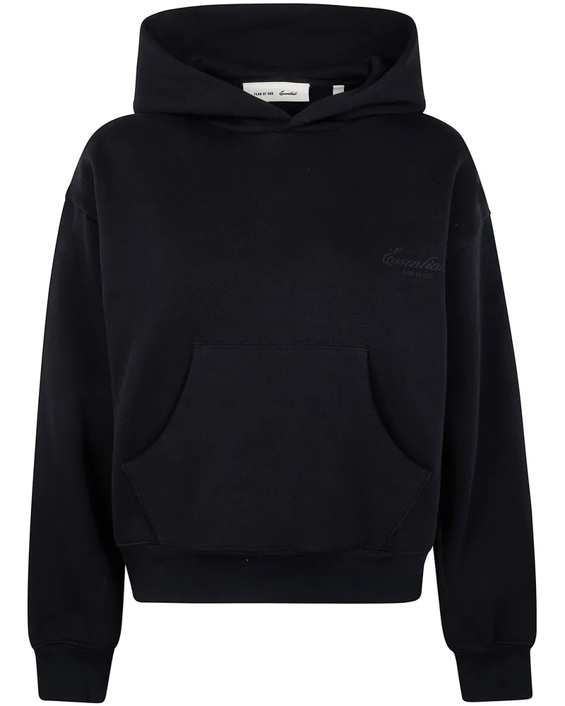 Fear of God Felpa Con Cappuccio "Classic Hoodie Black