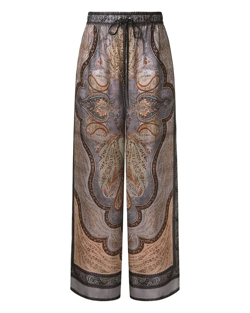 Zimmermann Wanderlust" Relaxed Pant Blue