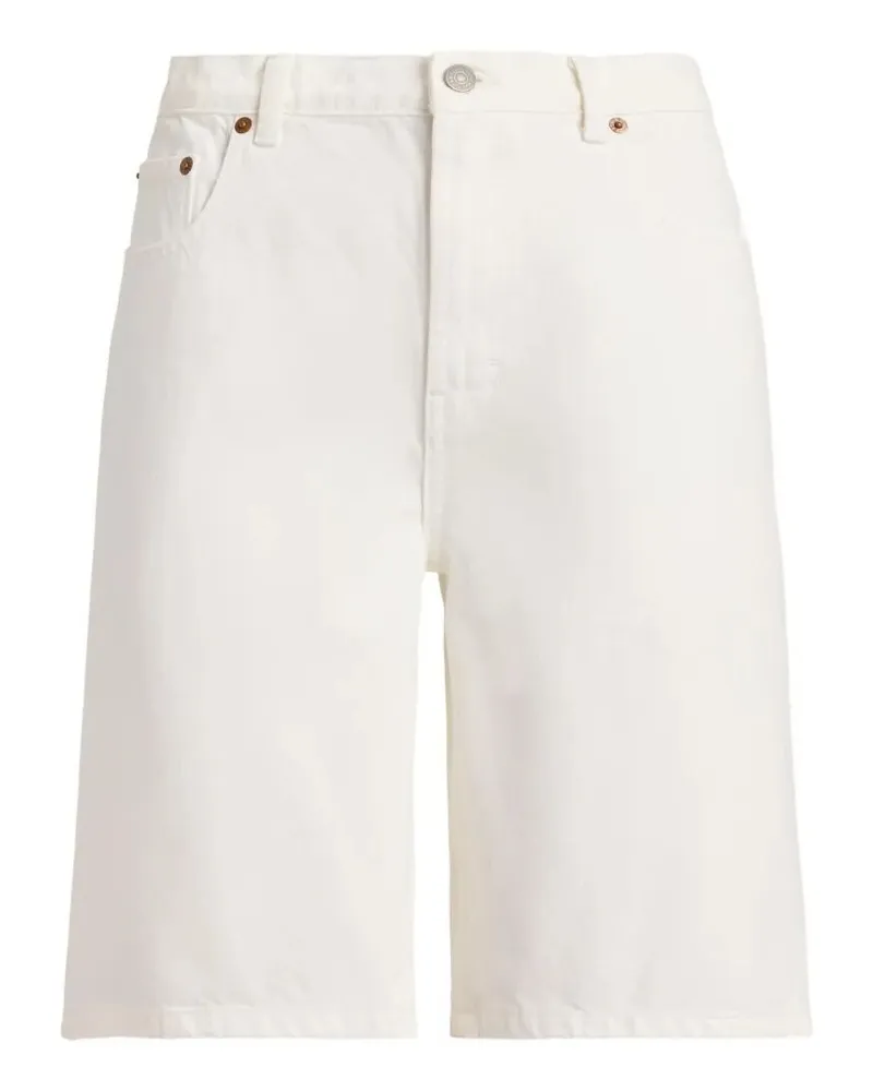 Ralph Lauren Woven Bermuda Shorts White
