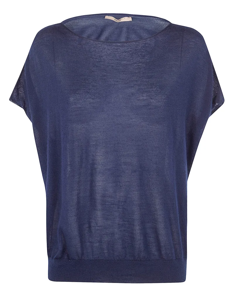 Nuur Oversized Short Sleeves T-Shirt Blue