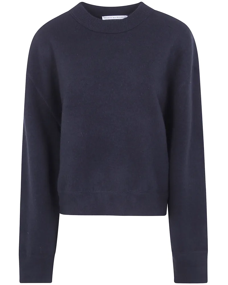 Studio Nicholson Crew Neck Jumper Black