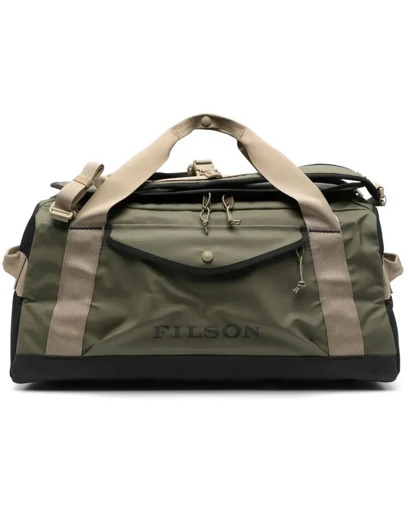 Filson All-Weather 50L" Duffle Printed Shrub Camouflage Bag Green