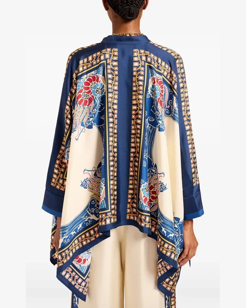 La DoubleJ Foulard" Shirt White