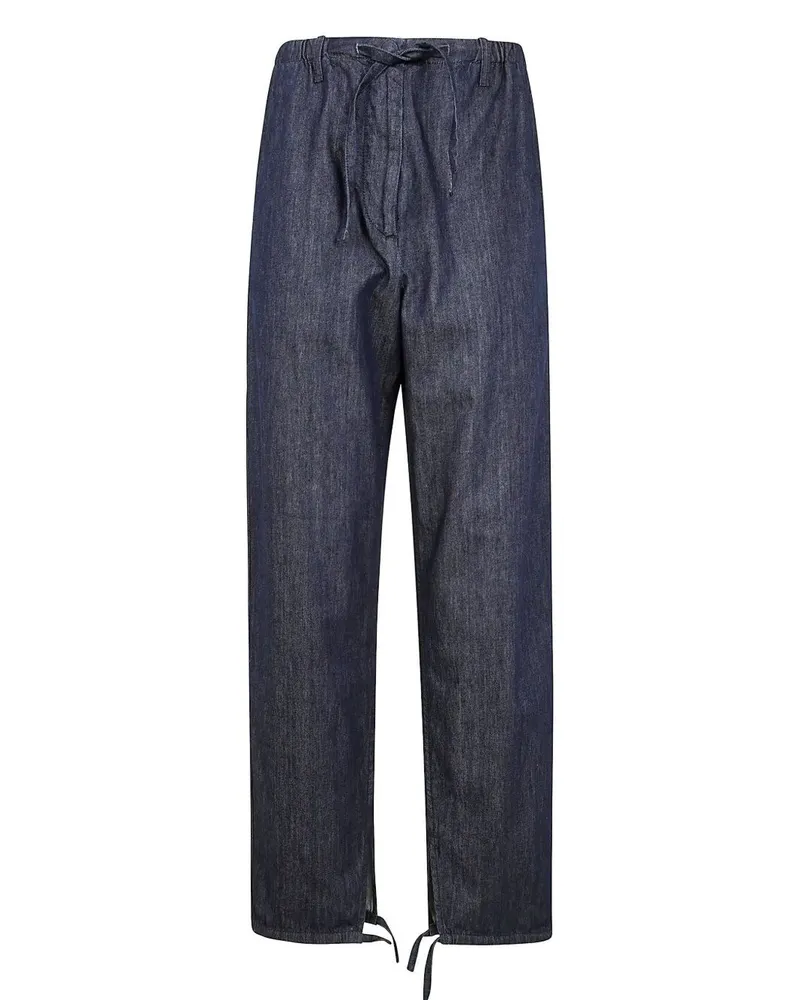Dries van Noten Penra Denim 1553 W. W.Pants Blue