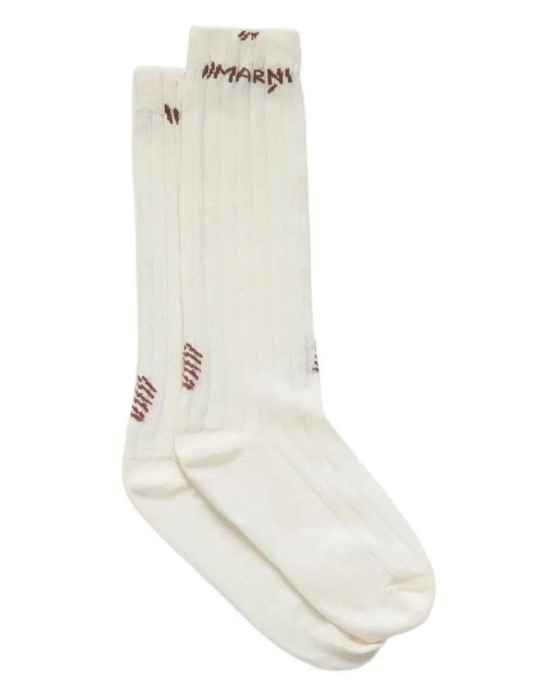 Marni Socks Beige