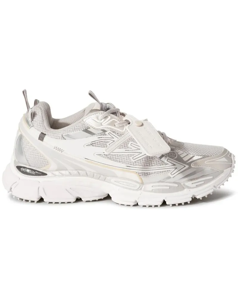 OFF-WHITE Ow Be Right Back" Sneakers Gray