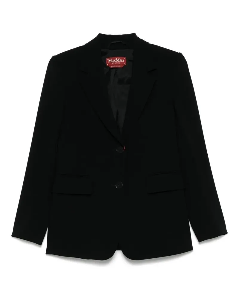 Max Mara 2 Botton "Linz" Blazer Black
