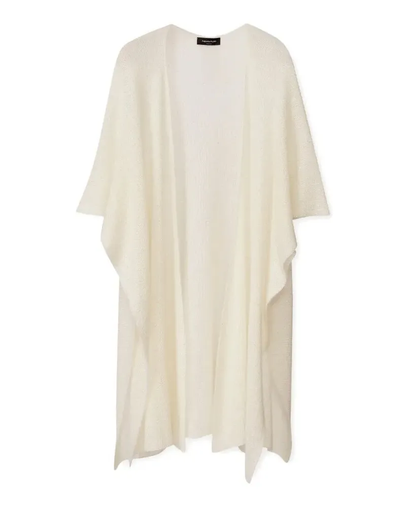Fabiana Filippi Campagna Long Cardigan Beige