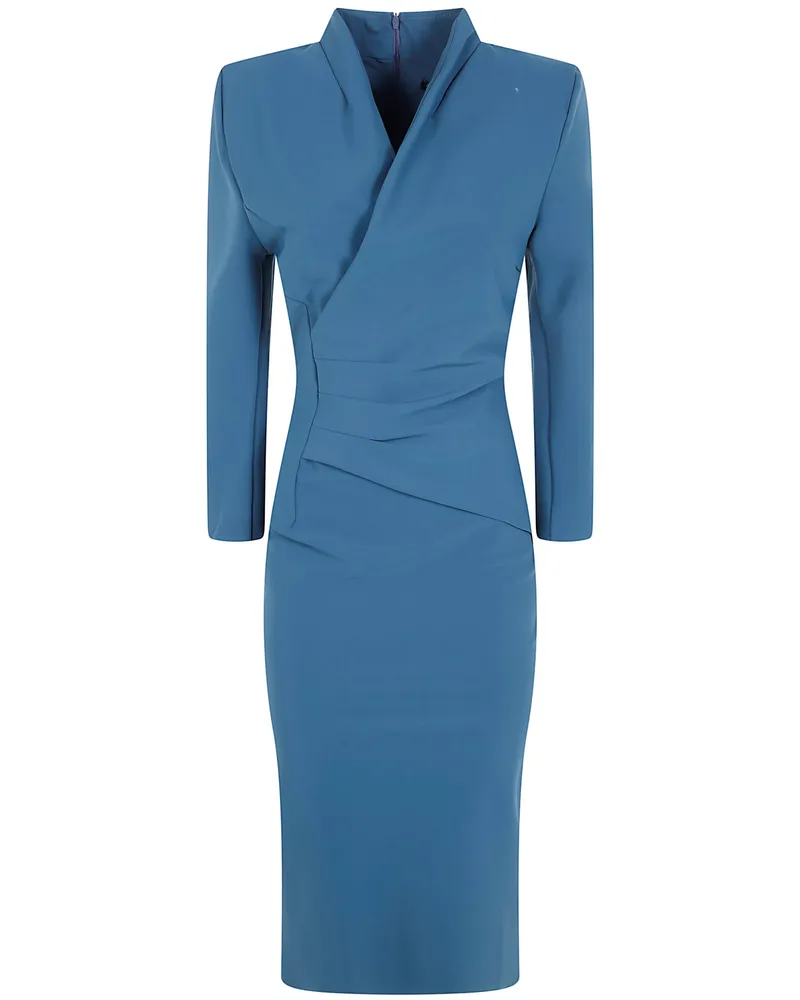 Chiara Boni Dress With Collar "Demei Green