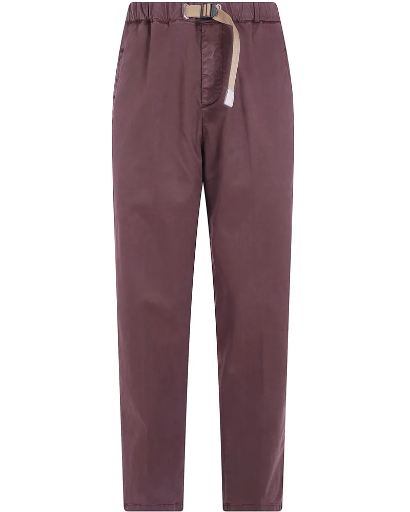PLAN C Trousers Brick Brown