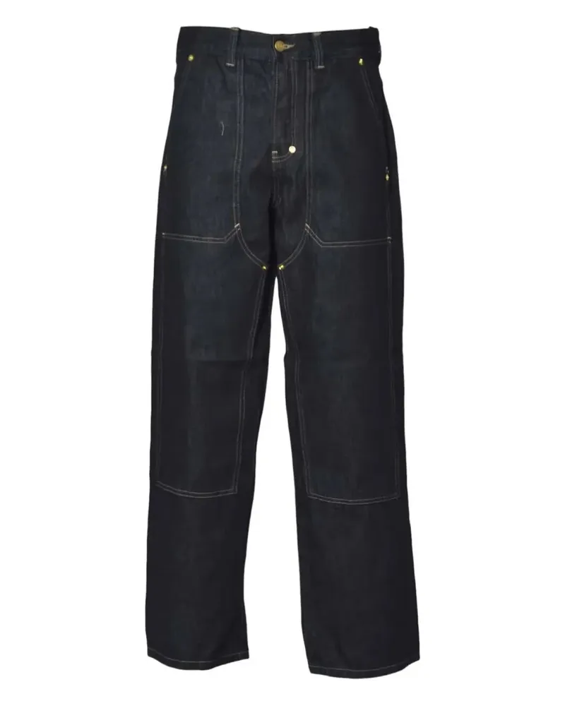 Dickies Selvedge" Double Knee Denim Pants Blue