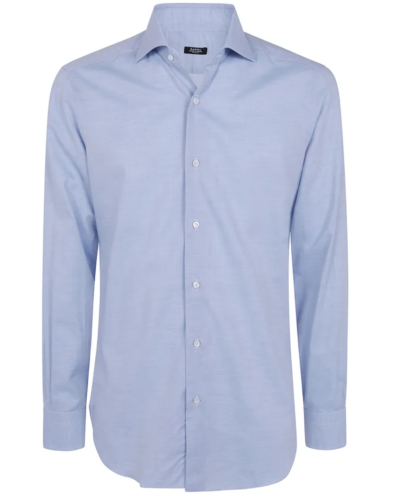 BARBA Shirt Classic Twill "I1u13p0157094.U 0002 Light Blue Blue