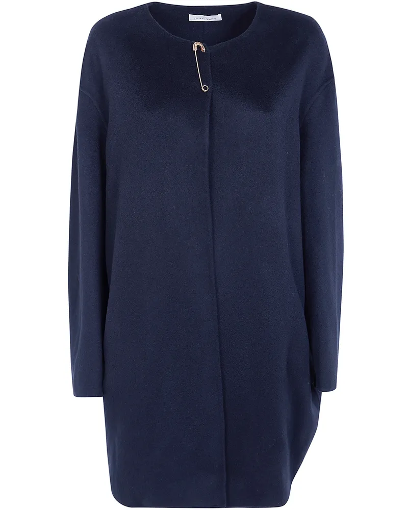 Liviana Conti Coat Wool Cashmere "Magnus Black