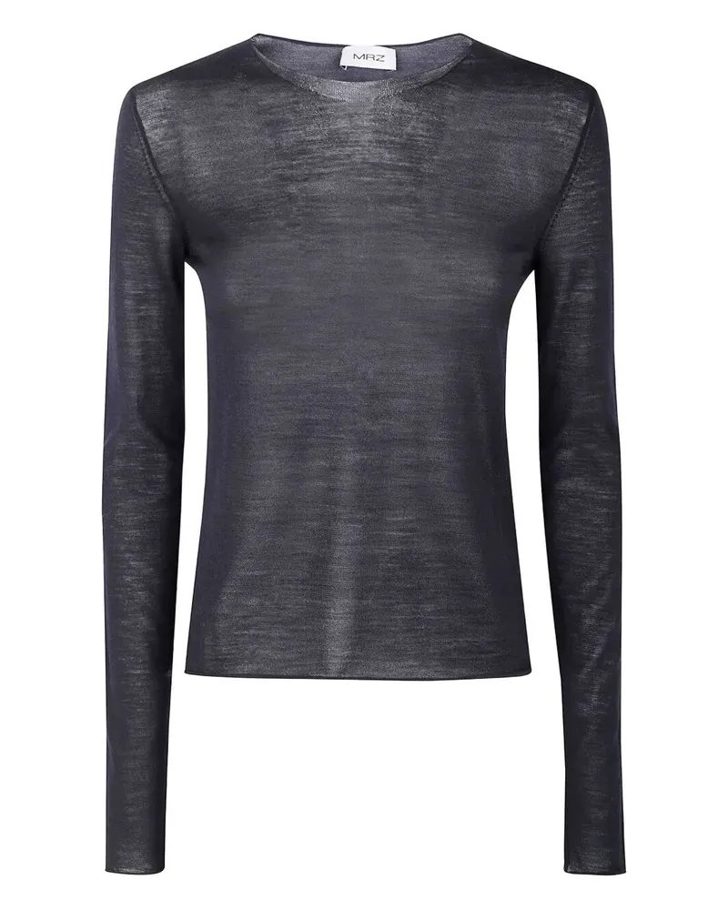 MRZ Basic Round Neck Sweater Black