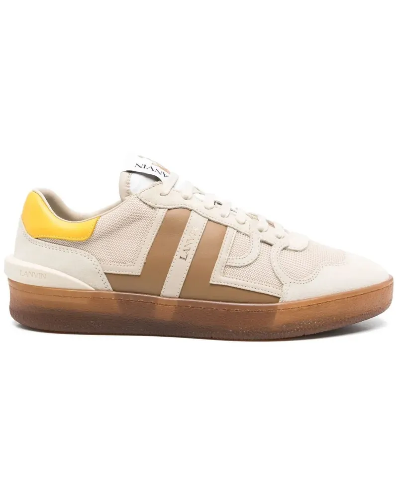 Lanvin Clay Sneakers With Translucid Sole Beige