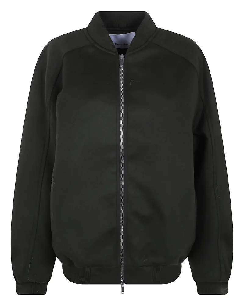 FRANKIE Shop Oversized Bomber Jacket "Elinor Green