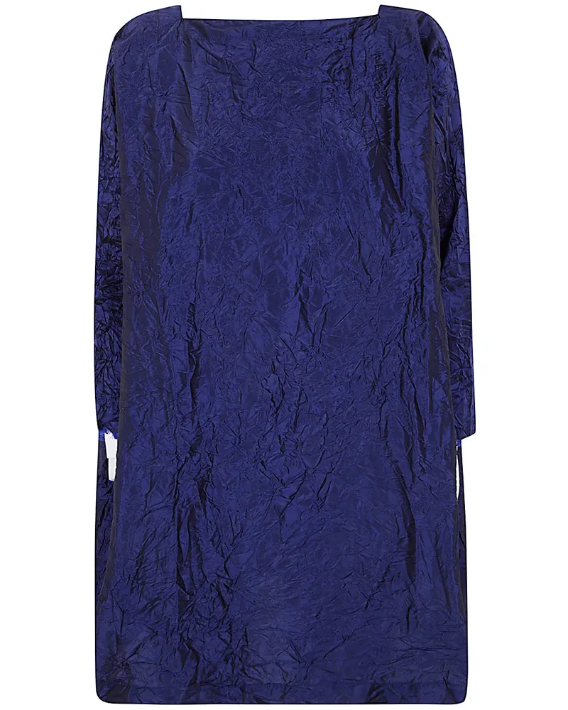 Daniela Gregis Luciana Short Dress Blue