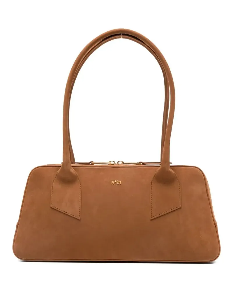 N° 21 Malibu' Midi Shoulder Bag Brown