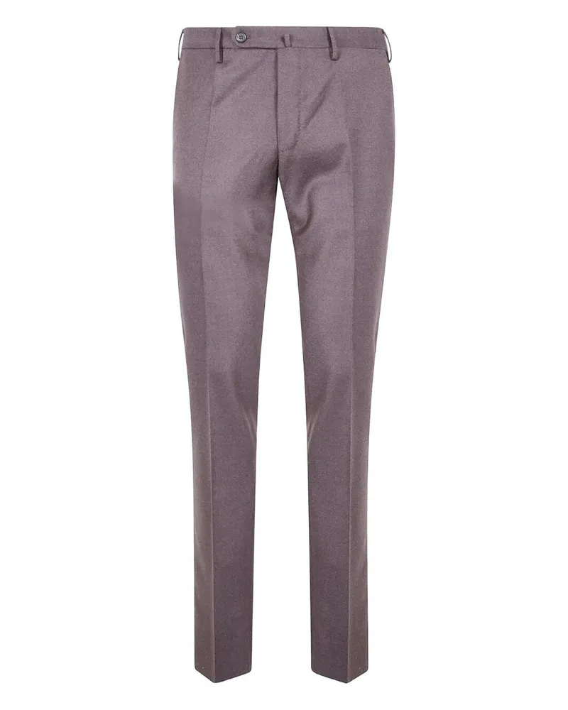 Incotex Chino Slim Fit Trousers Brown