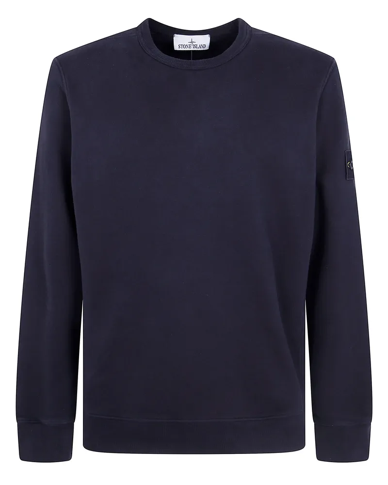 Stone Island Sweatshirt Round Neck Black