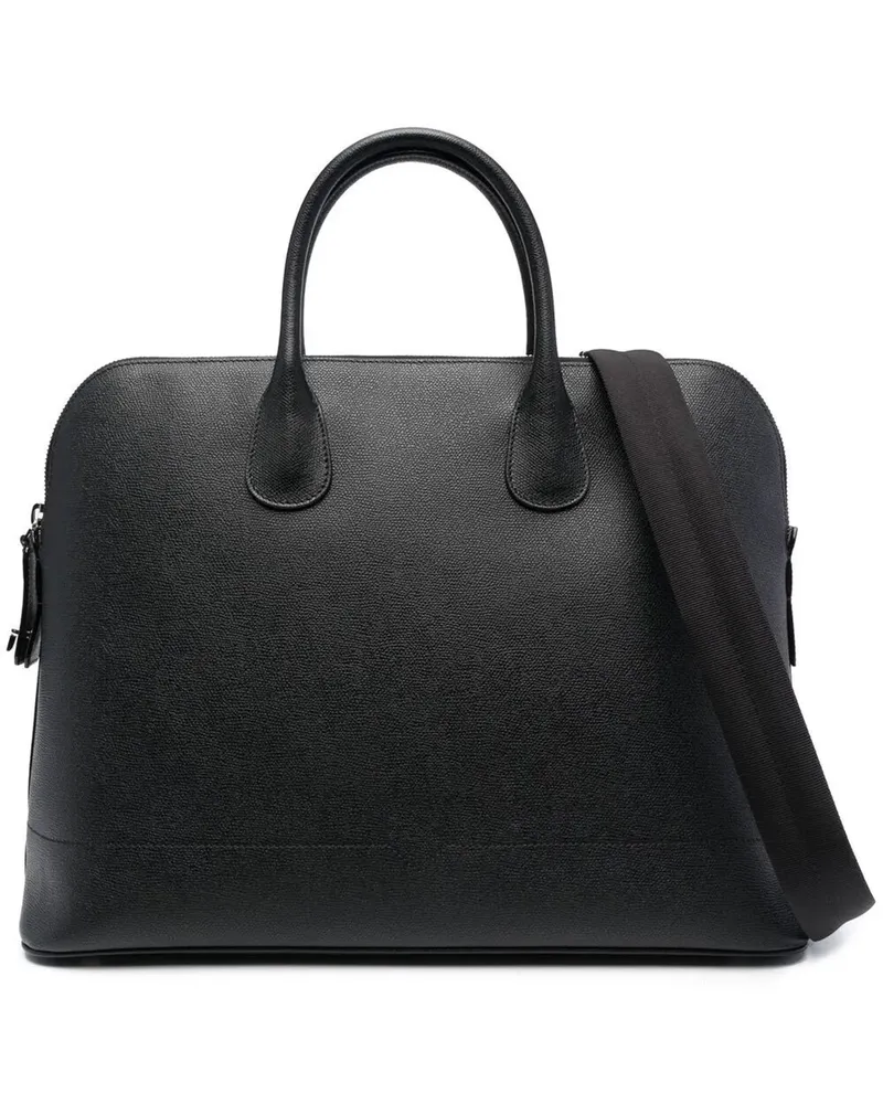 Valextra Sacca New My Logo Bag Black
