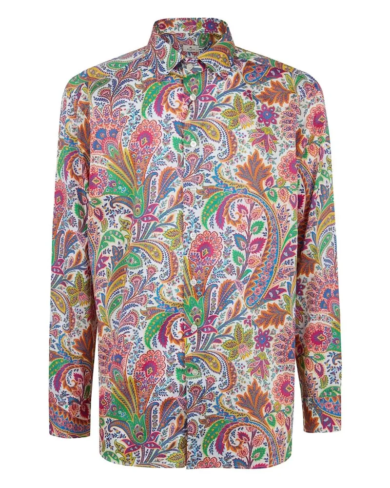 Etro Long Sleeves Shirt White