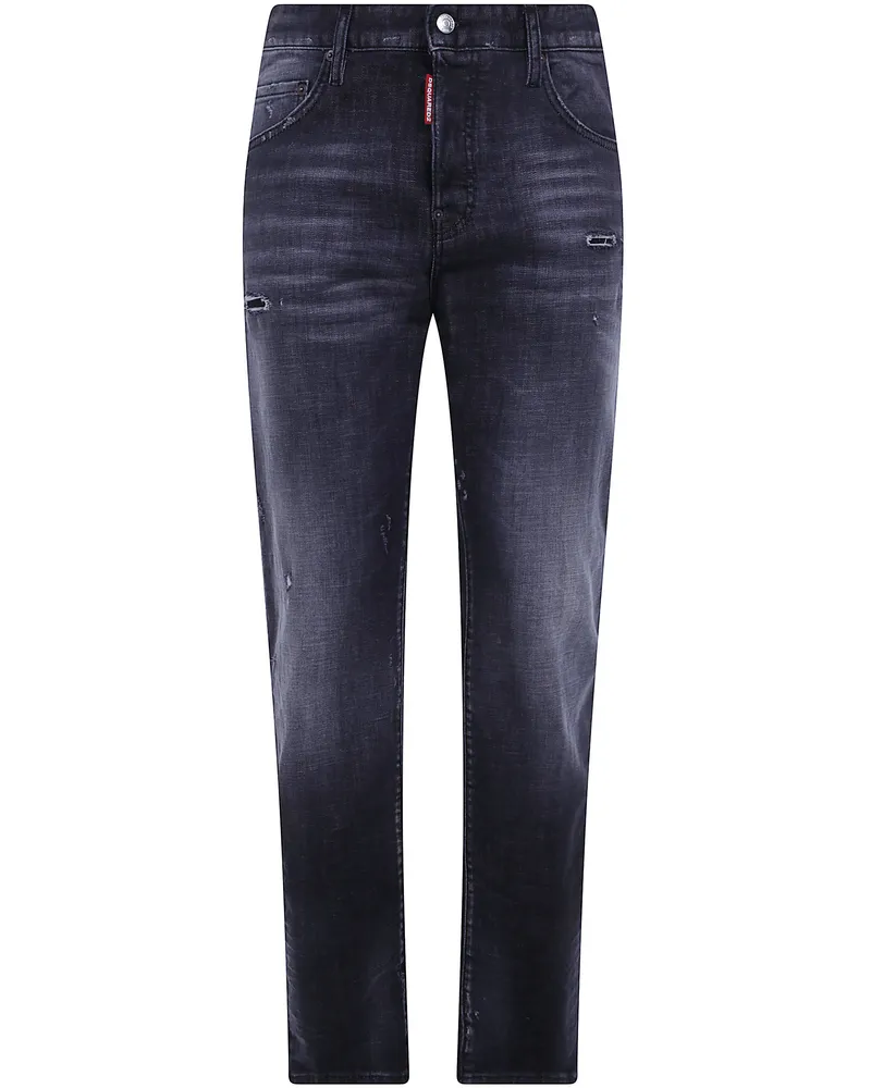 Dsquared2 Straight Jeans "642 Black