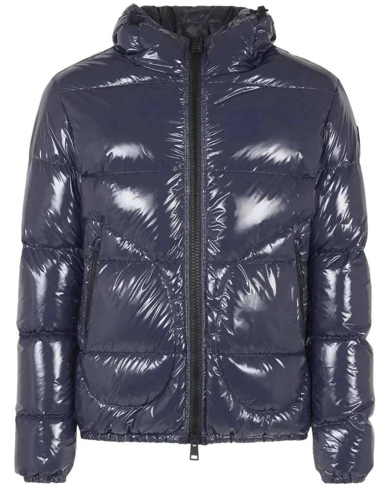 Herno Bomber Gloss" Jacket Blue