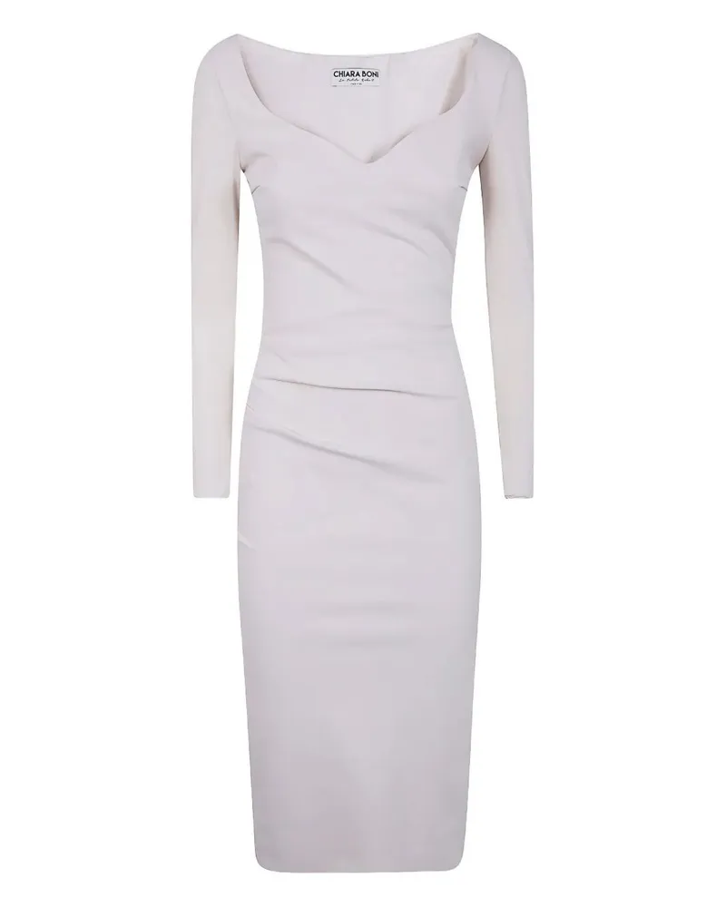 Chiara Boni Luheart' Dress White