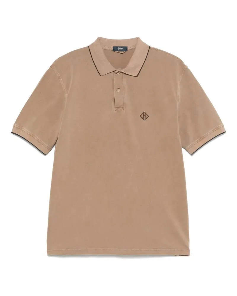 Herno Man Polo Shirt Beige