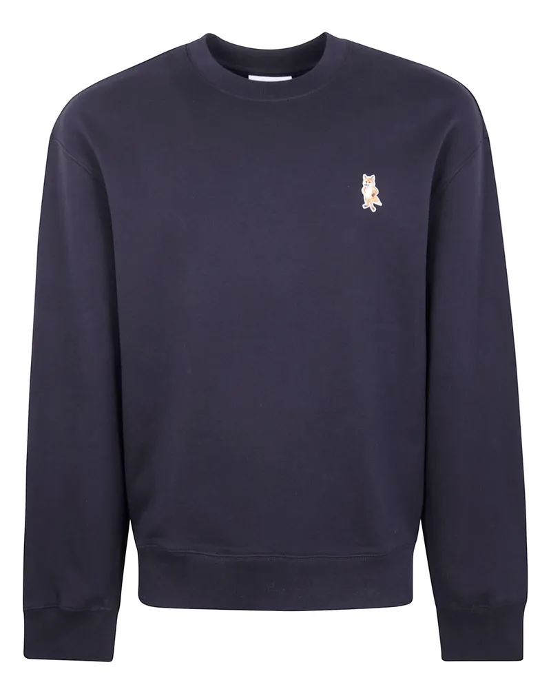 Kitsuné Standing "Fox" Comfort Sweatshirt Black