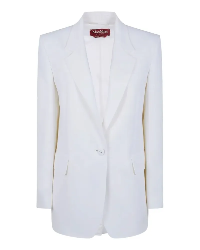 Max Mara Mstbosco" Classic Jacket White