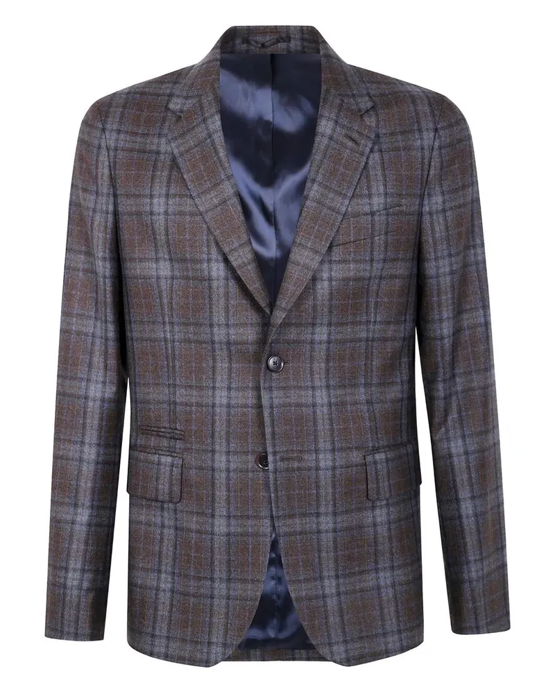 Paul Smith Mens 2 Button Jacket Brown