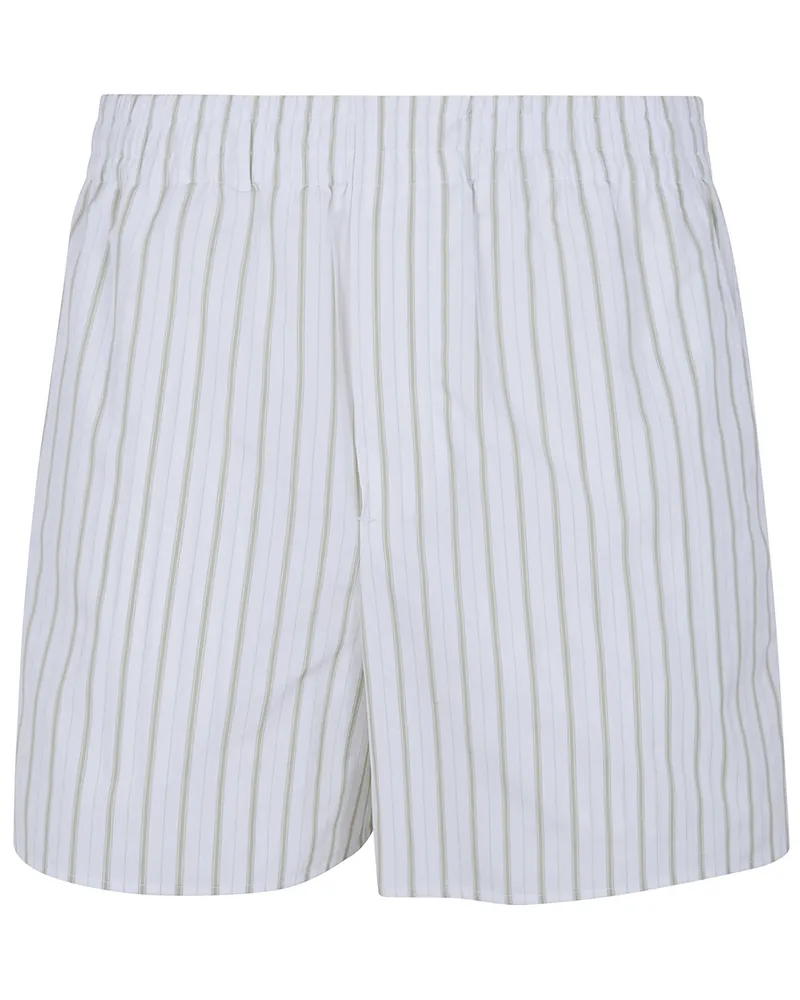 AMI Paris Elasticated Shorts White