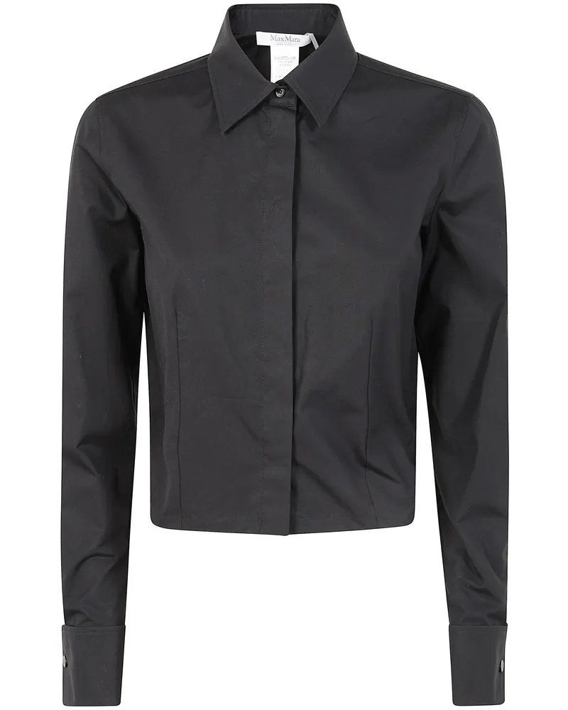 Max Mara Onagro Classic Shirt Black