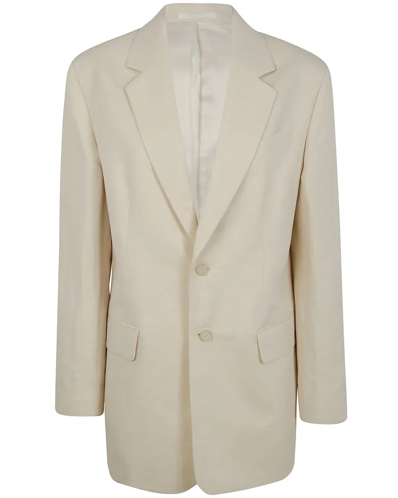 Filippa K Davina Cotton Linen Blazer Beige