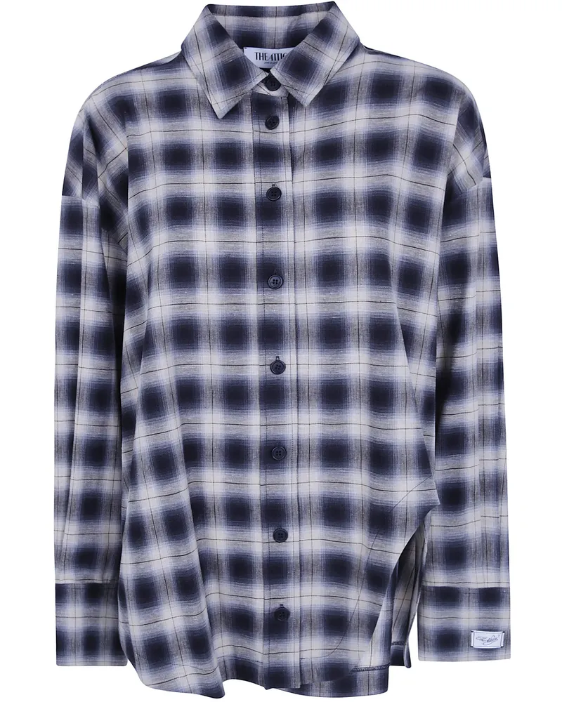 ATTICO Shirt Classic Check "Check Classic Shirt Black