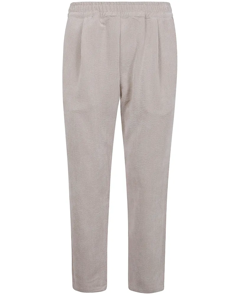 Family First Chino Velvet Trousers White